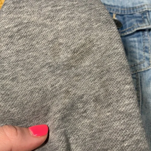 Cool Kid, VIGOSS, patchy, denim hoodie!! - Picture 13 of 13